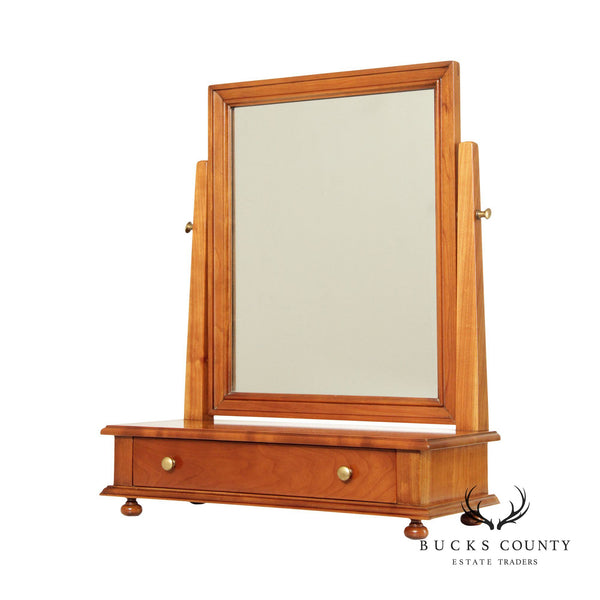 Leopold Stickley Traditional Cherry Vanity Shaving Mirror
