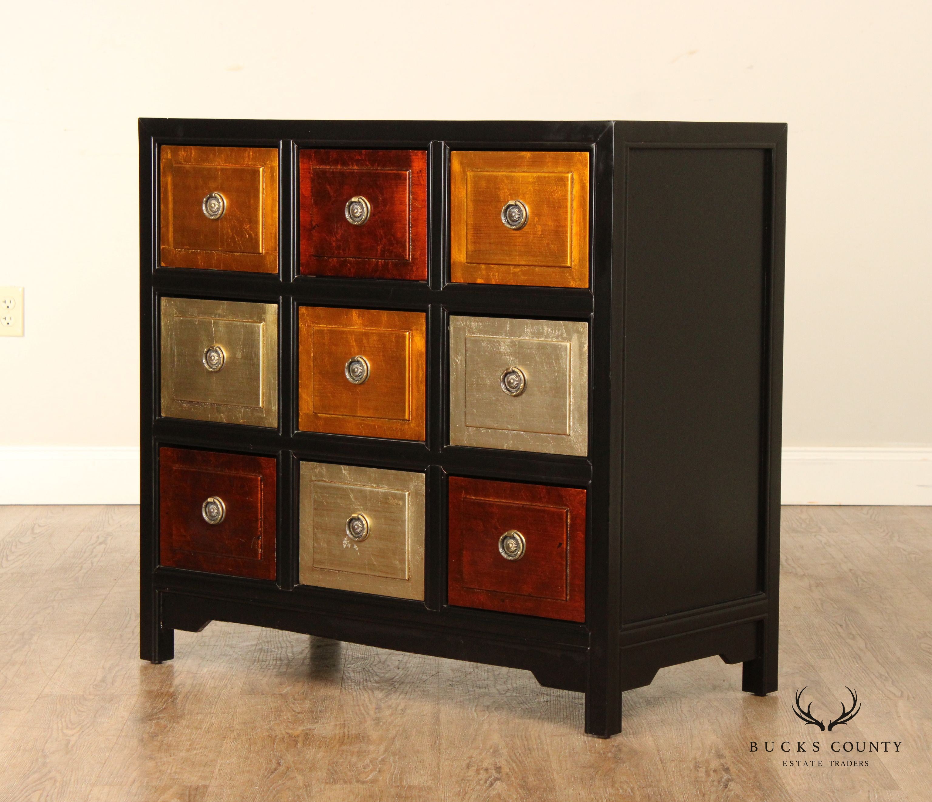 Bassett Mirror Co. Tic-Tac-Toe Color Block Chest