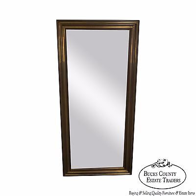 Quality Heavy Brass Frame OG Style Beveled Wall Mirror