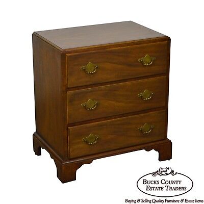 Baker George III Style Walnut Chest of Drawers