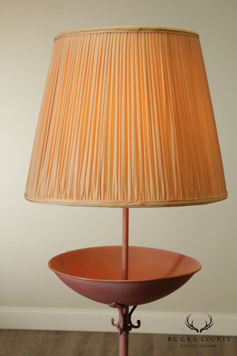 Salterini Vintage Wrought Iron Floor Lamp