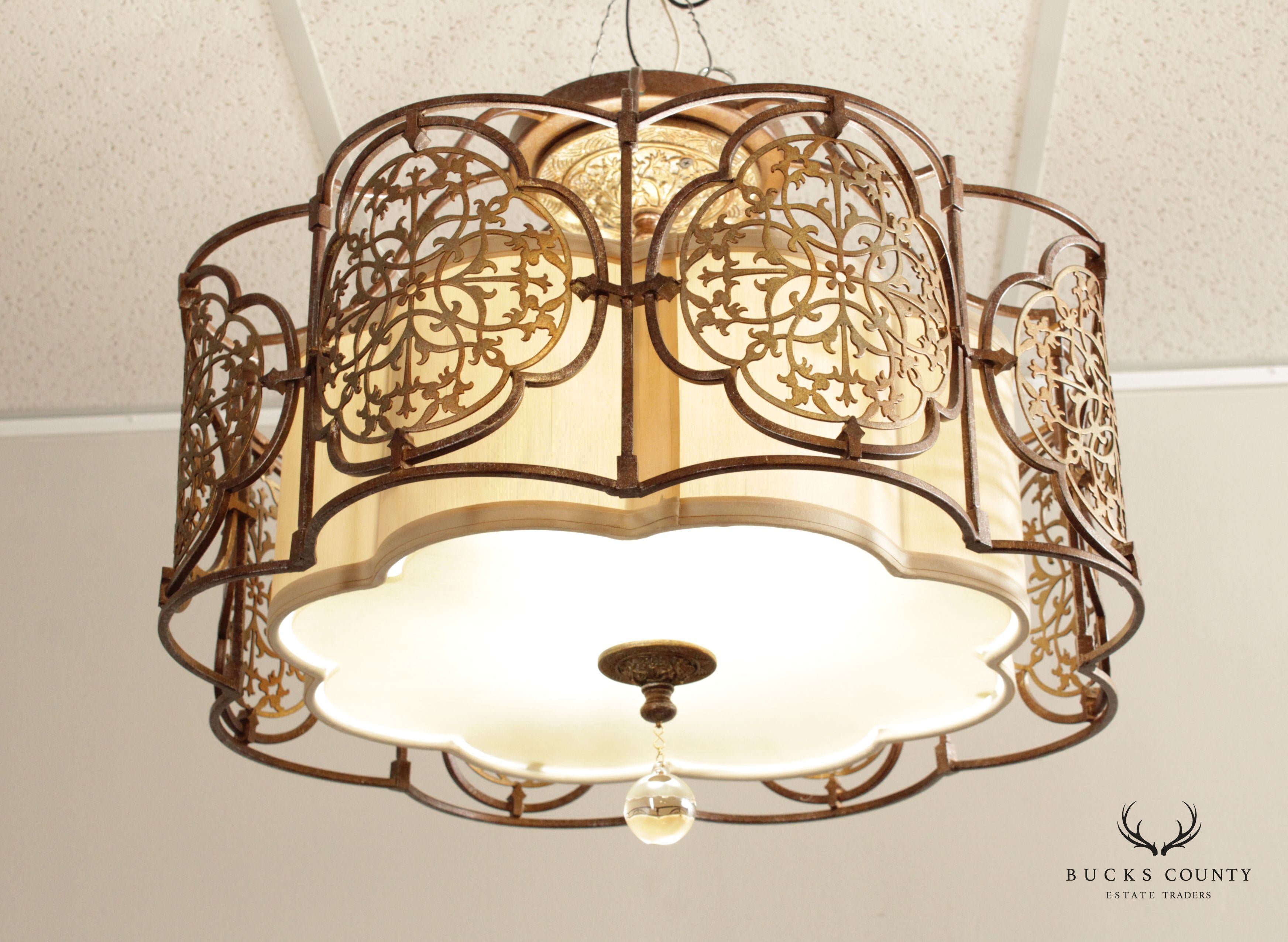 Feiss 'Marcella' Drum Chandelier