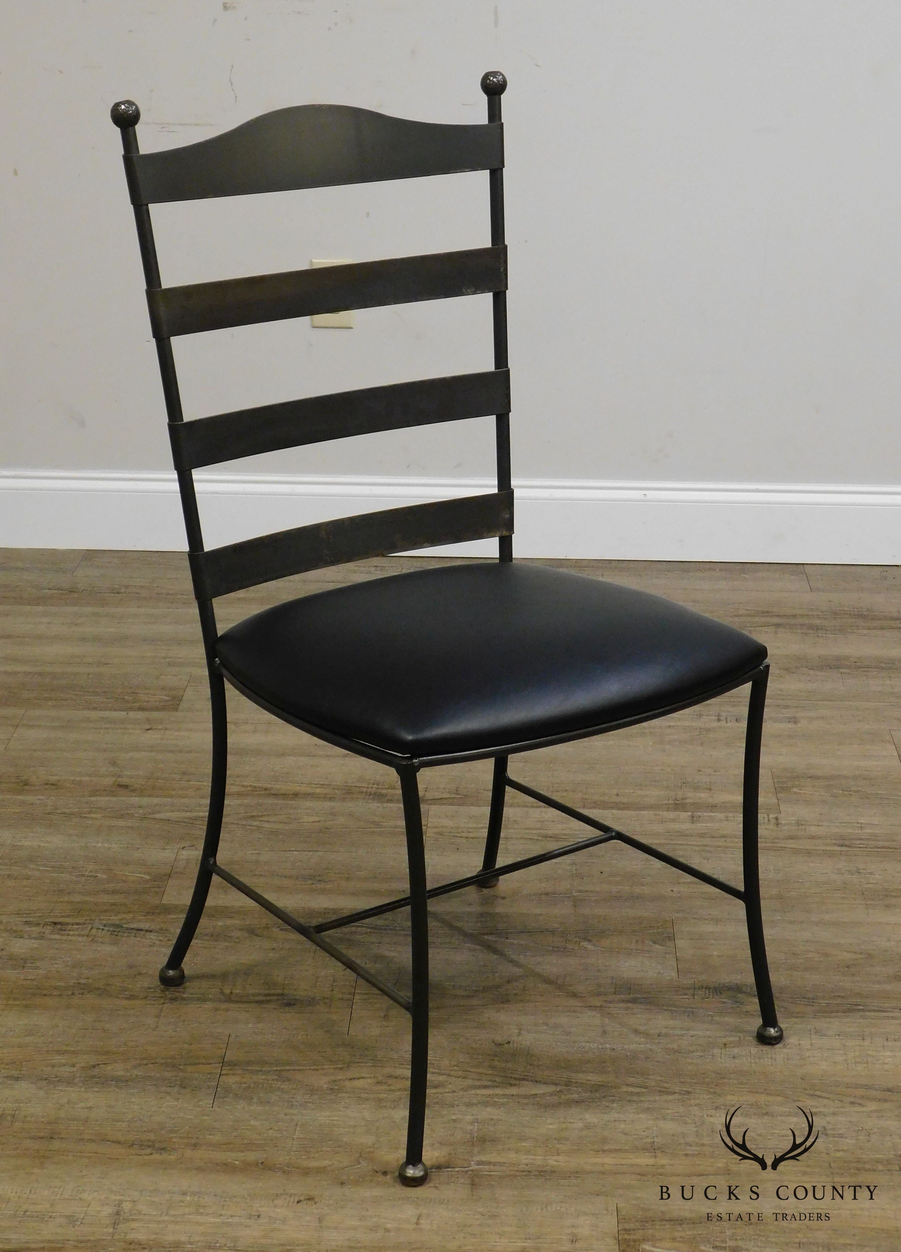 Charleston Forge Iron Ladderback Side Chair