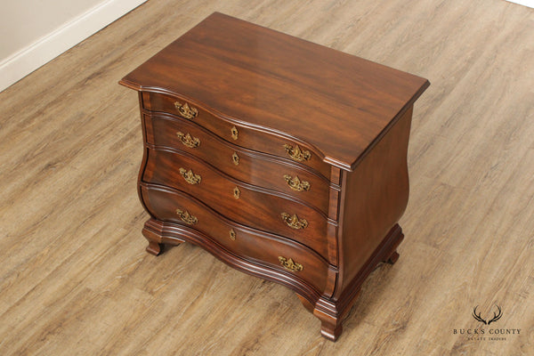 Kittinger Baleroy Philadelphia Collection Mahogany Bombe Chest