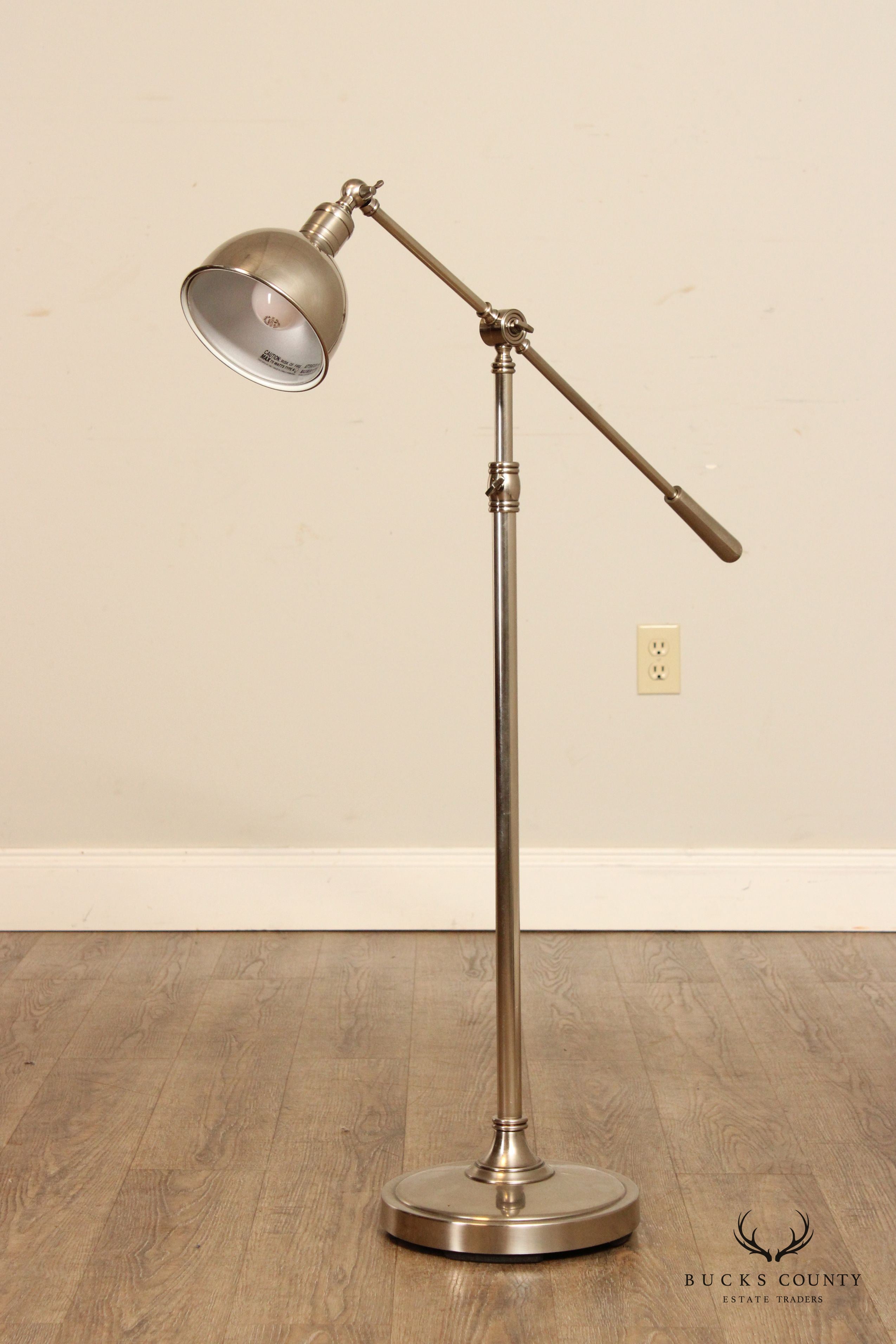 Industrial Style Metal Adjustable Task Floor Lamp