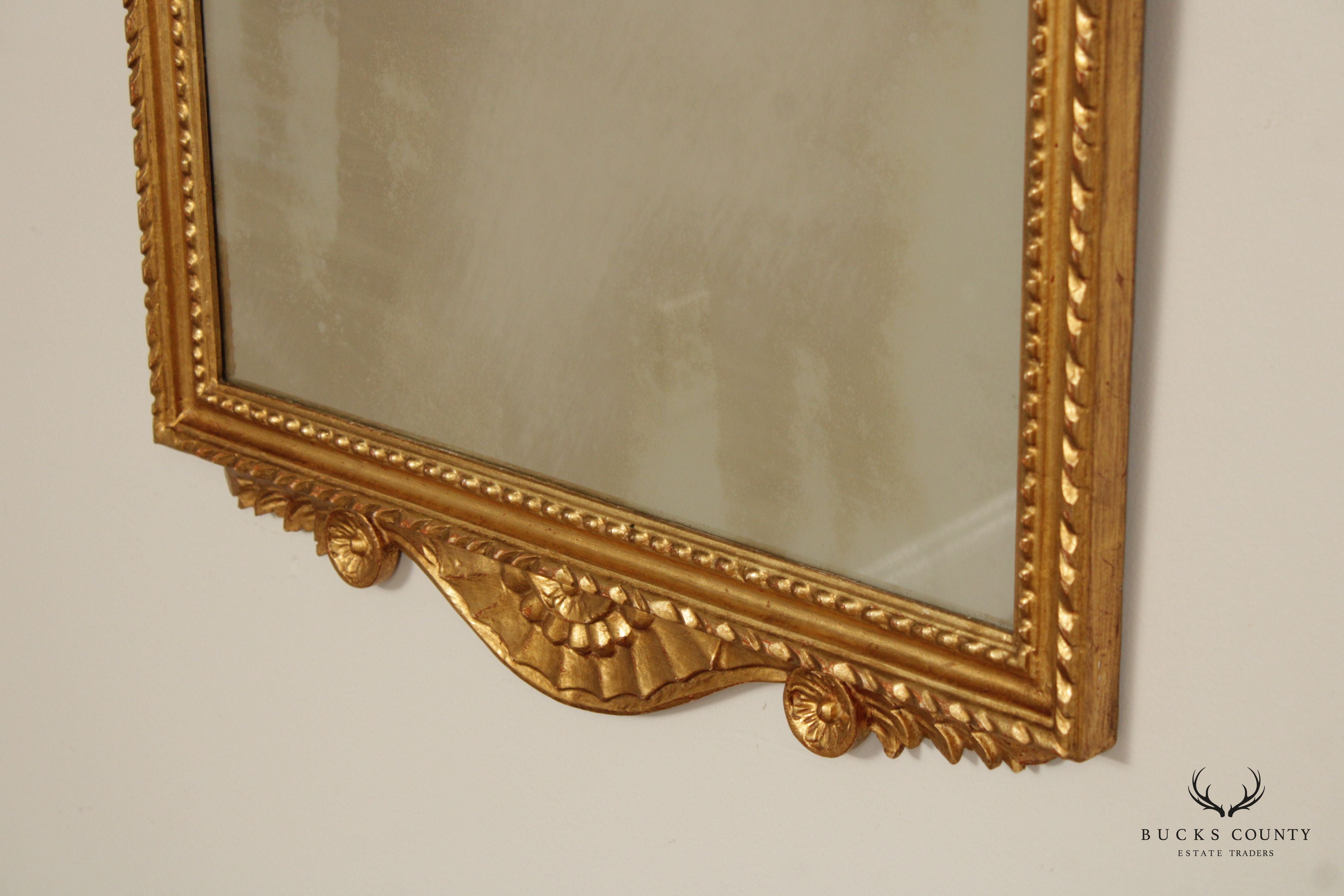 Adams Style Giltwood Frame Wall Mirror