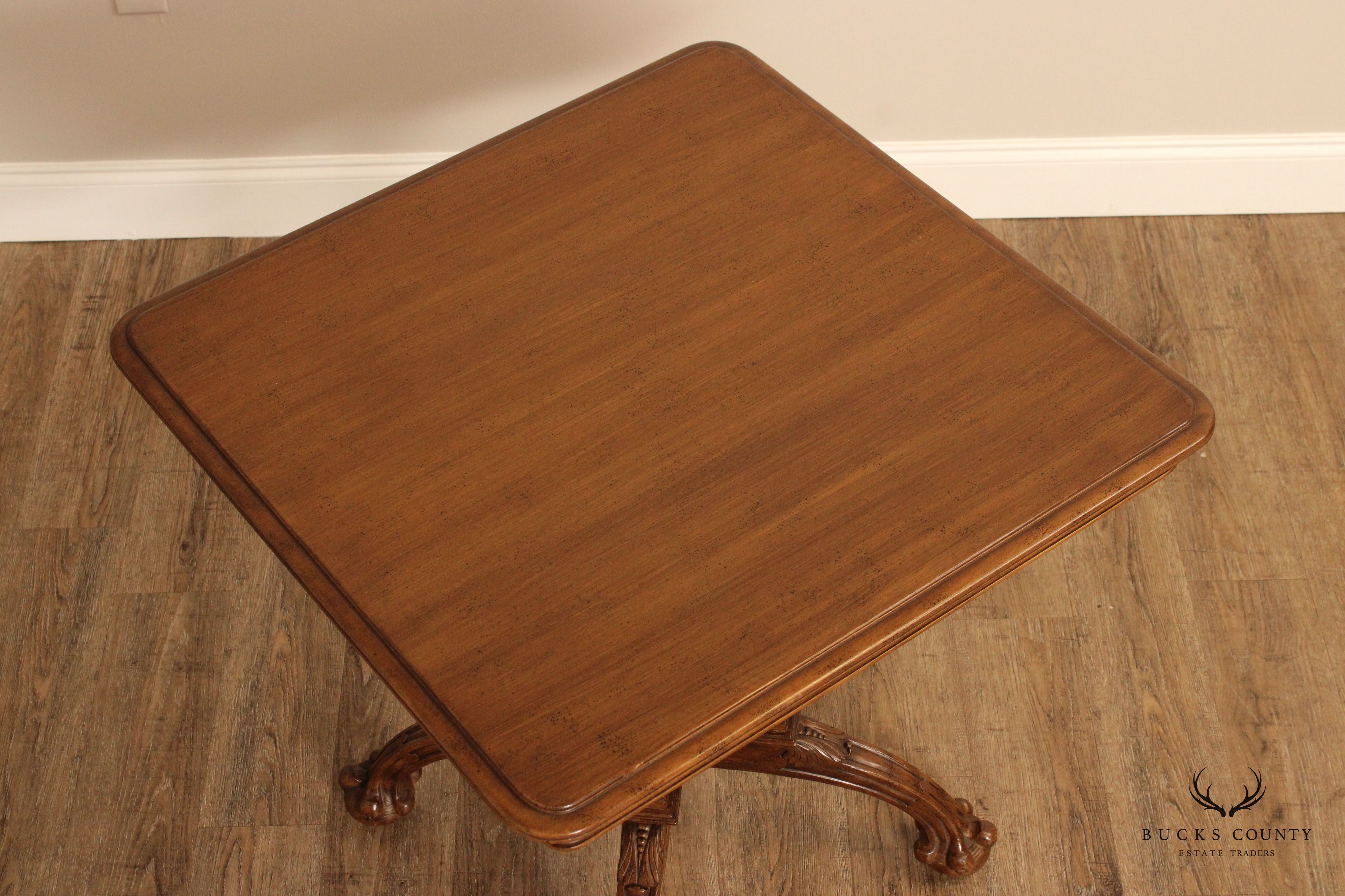 Renaissance Revival Carved Parlor Table