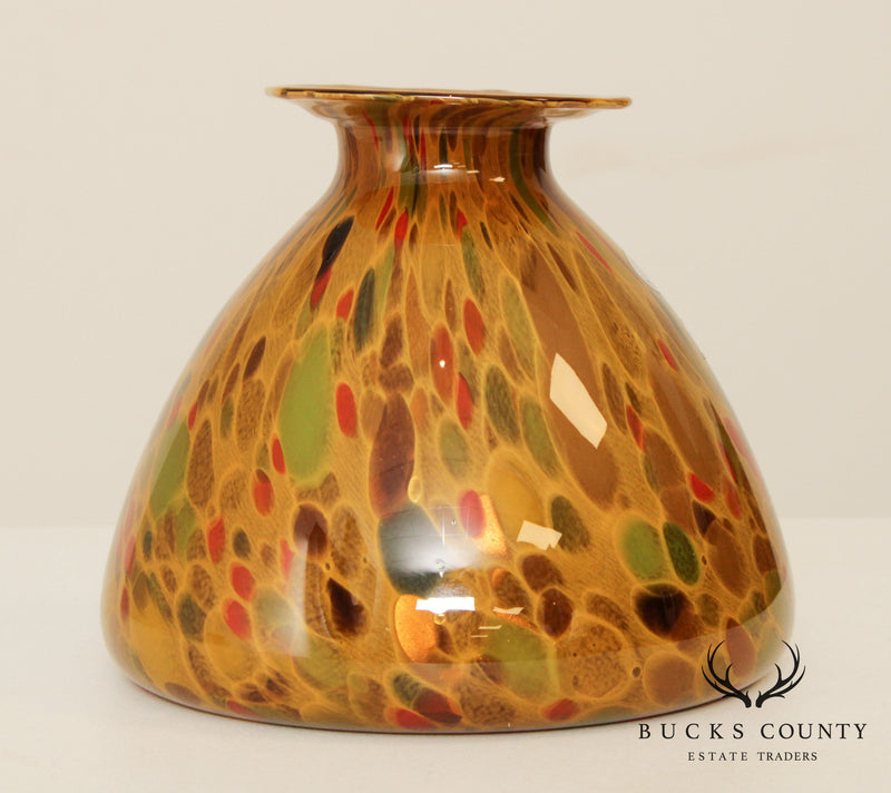 Italian Mid Century Maestri Vetrai Art Glass Vase