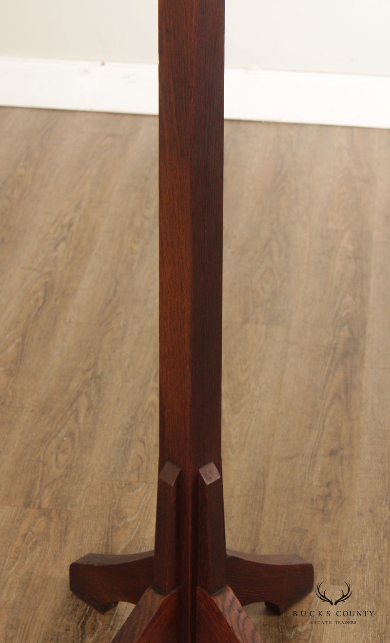 Stickley Brothers Antique Arts & Crafts Mission Oak Coat Rack