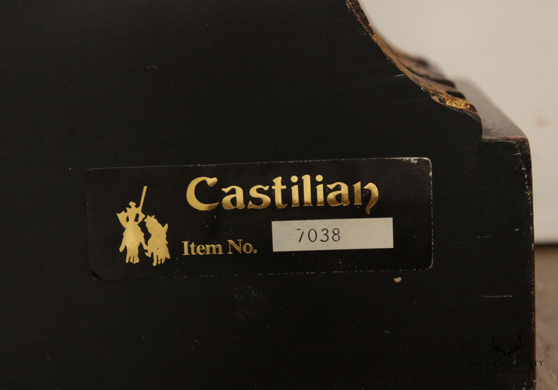 Castilian Imports Low Profile Tall Case Wall Clock