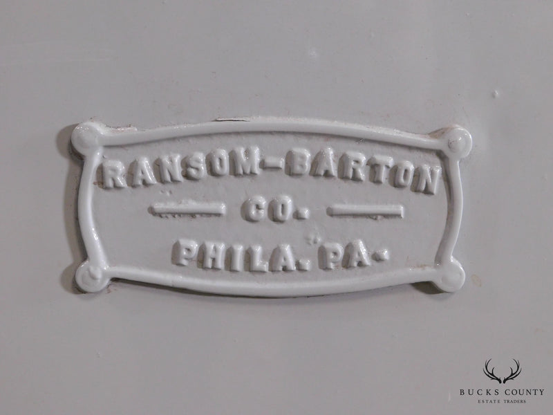 Ransom-Barton Co. Vintage Restaurant Kitchen Coffee Beverage Dispenser & Cabinet