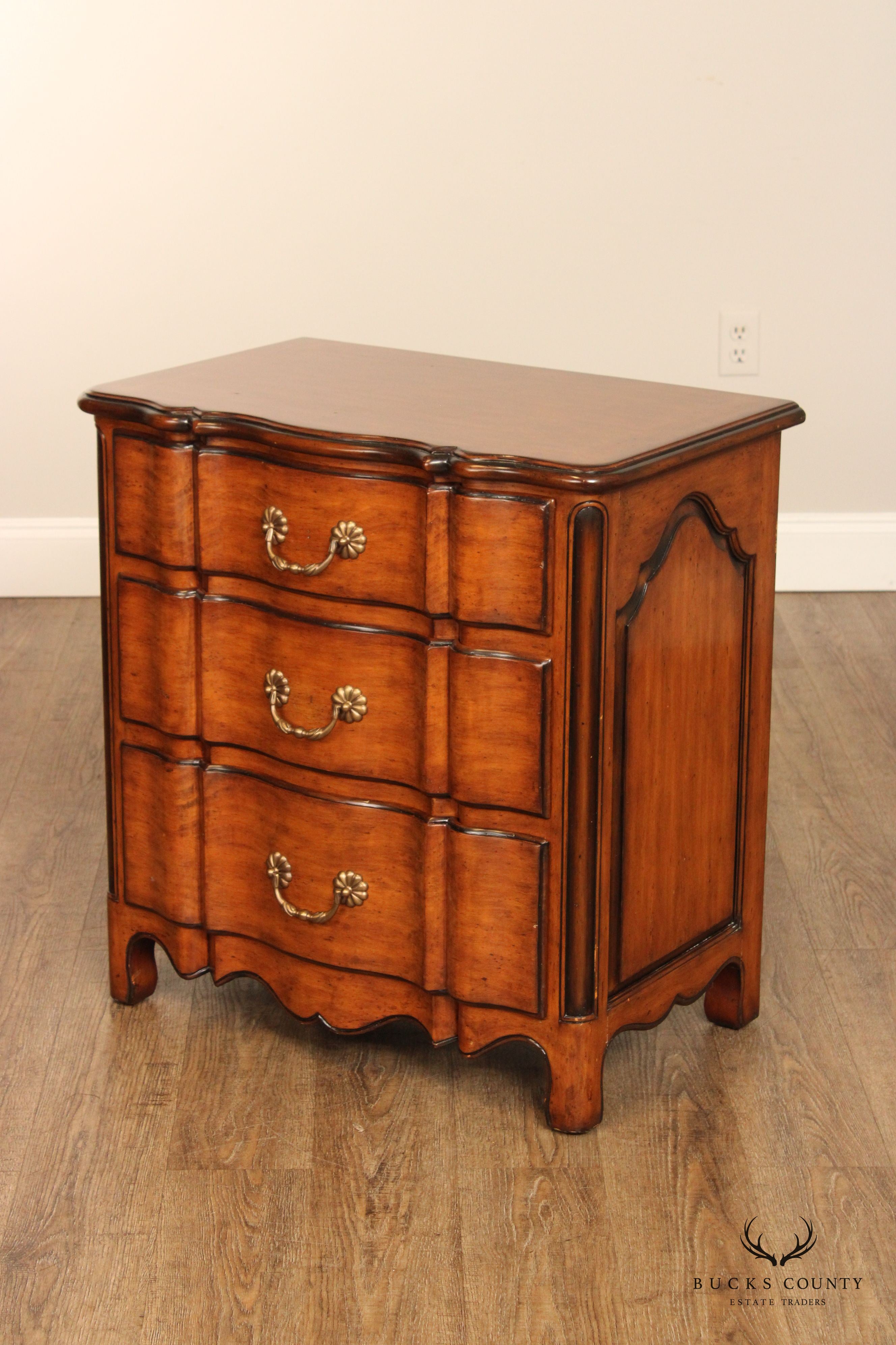 Theodore Alexander Chateau Du Vallois French Style Three Drawer Chest