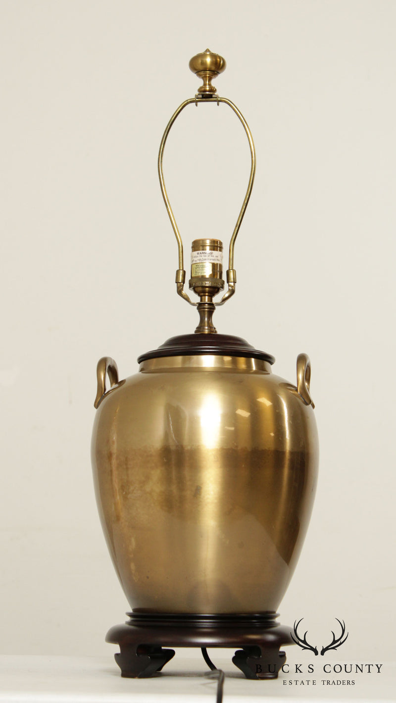 Samovar Table Lamp French Vintage Solid Bronze/ Brass Lamp Base