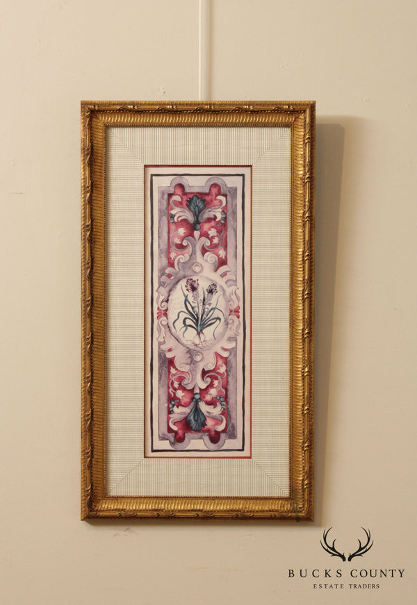 John Richard 'Tassel Hyacinth' Framed Print by Mary Beth Zeitz