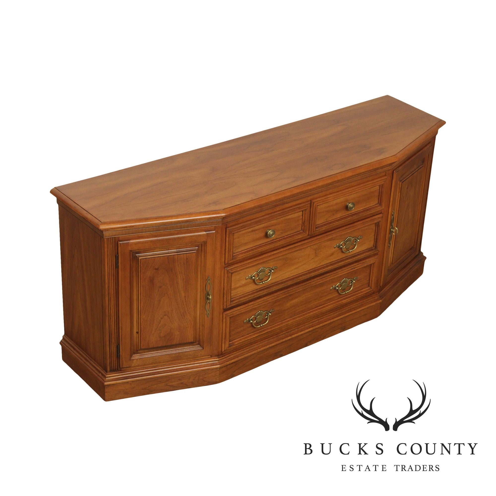 Lexington Grand Tour Collection Pecan Wood Buffet Sideboard