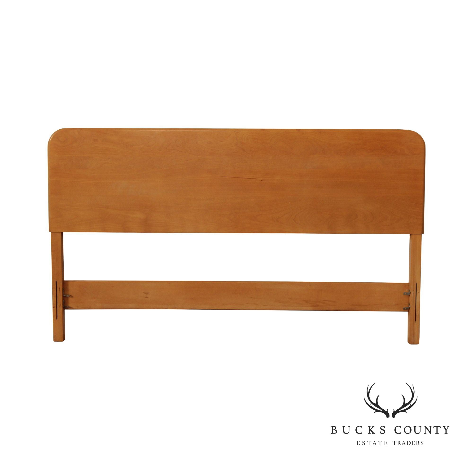 Mid Century Modern Maple Full Size Headboard