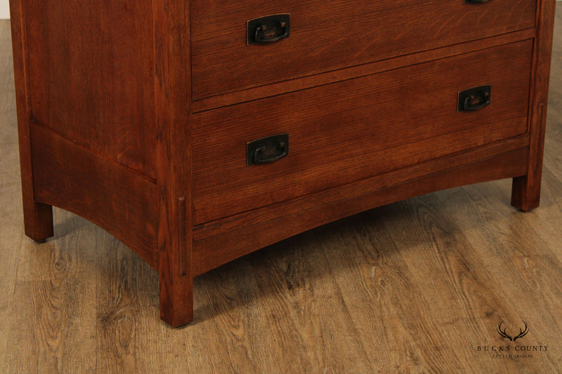 Stickley Mission Collection Oak Media Door Chest