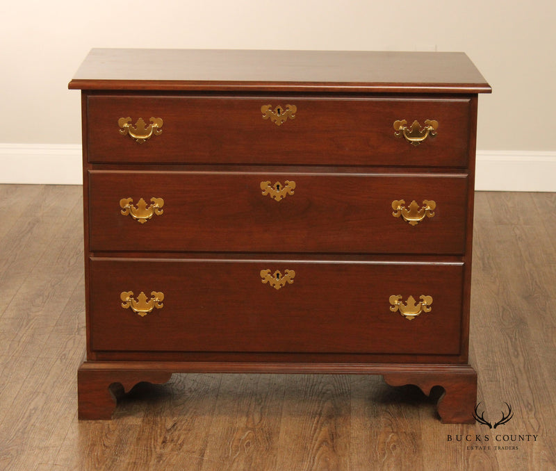 Chippendale Style Custom Quality Cherry Chest of Drawers