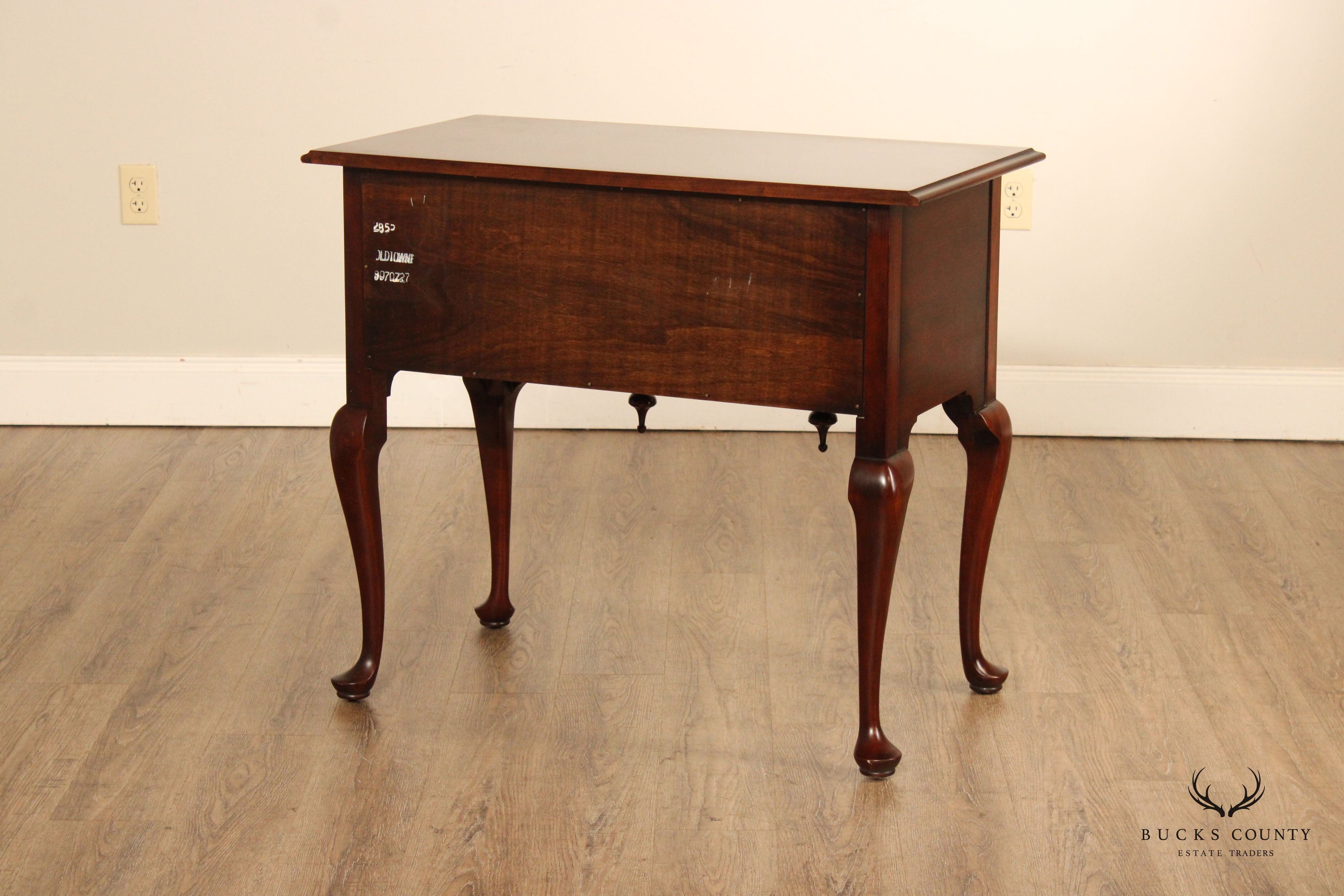 Statton Private Collection Queen Anne Style Cherry Lowboy