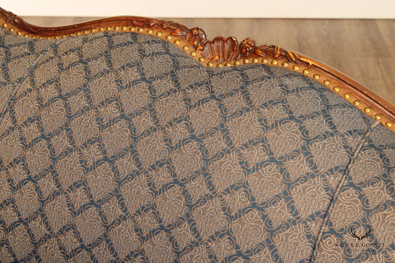 Antique French Louis XV Style Carved Sofa