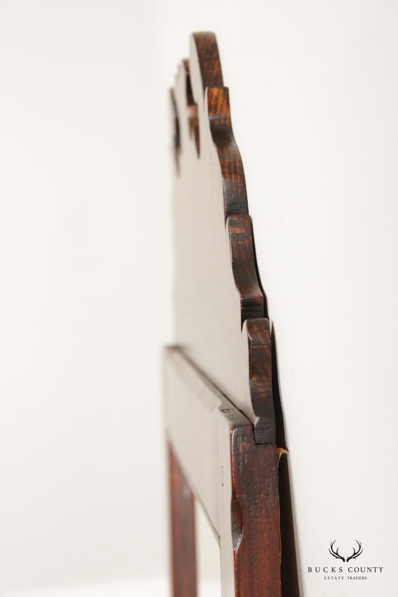 Stephen von Hohen Chippendale Style Custom Crafted Pine Wall Mirror