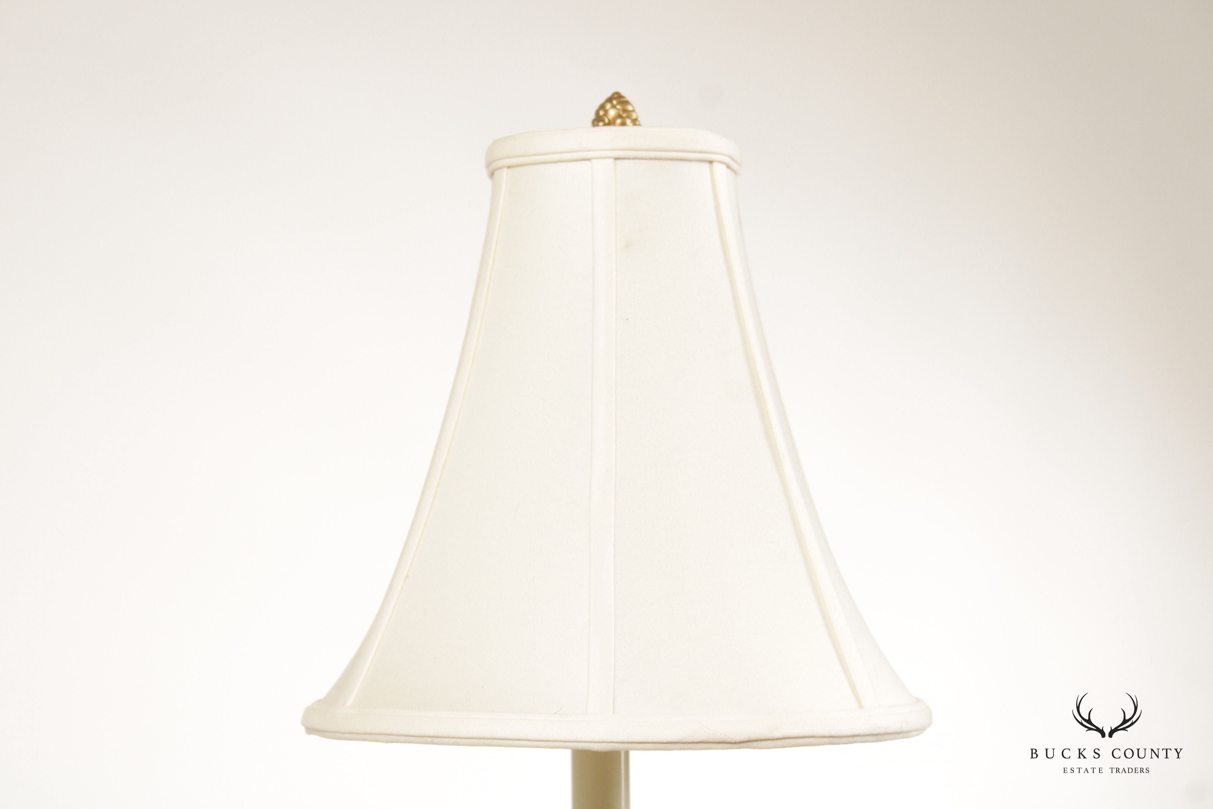 Frederick Cooper Gilt Metal and Crystal Table Lamp