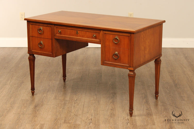 Kindel French Regency Style Vintage Cherry Writing Desk