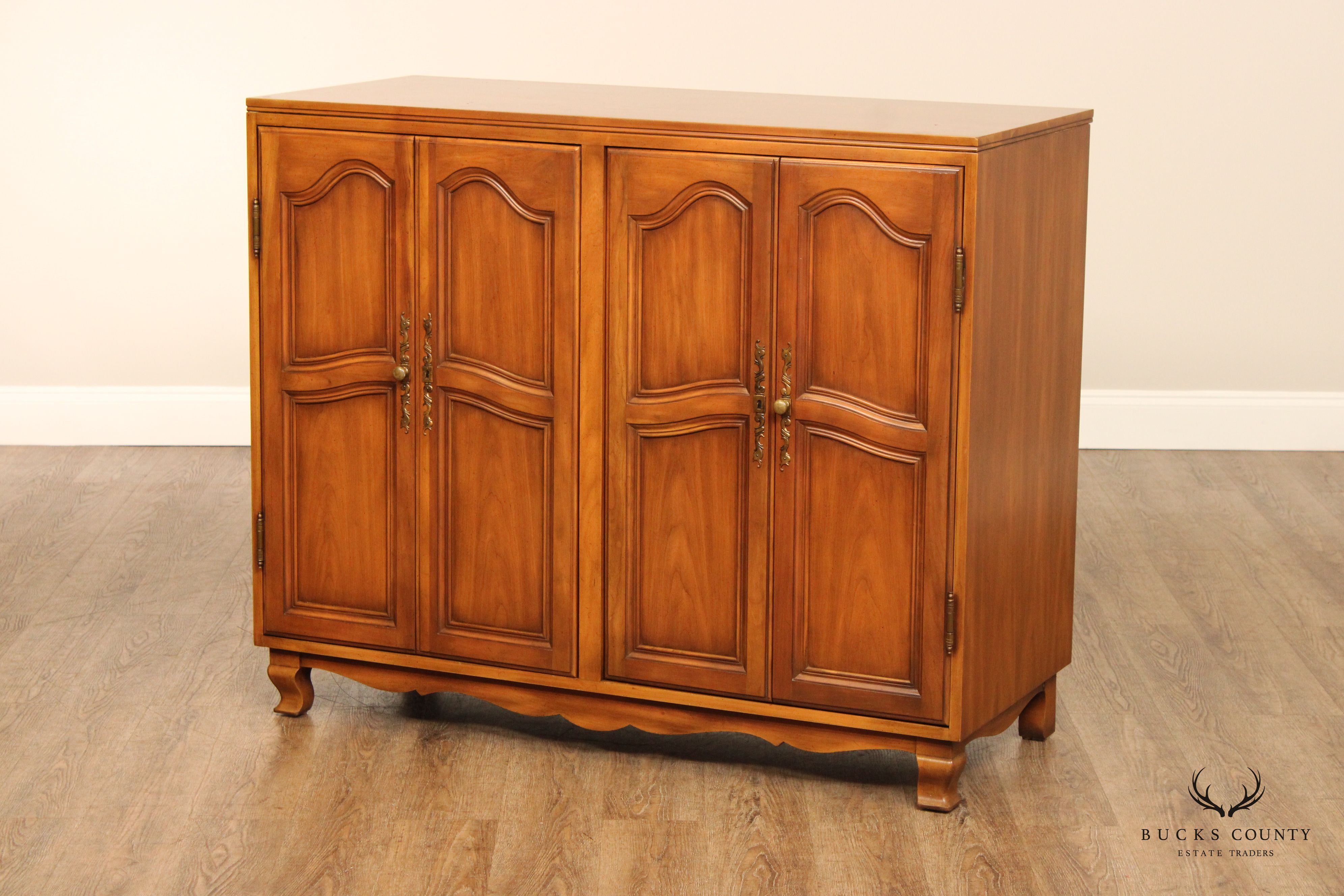 John Widdicomb French Provincial Style Fruitwood Gentleman's Chest