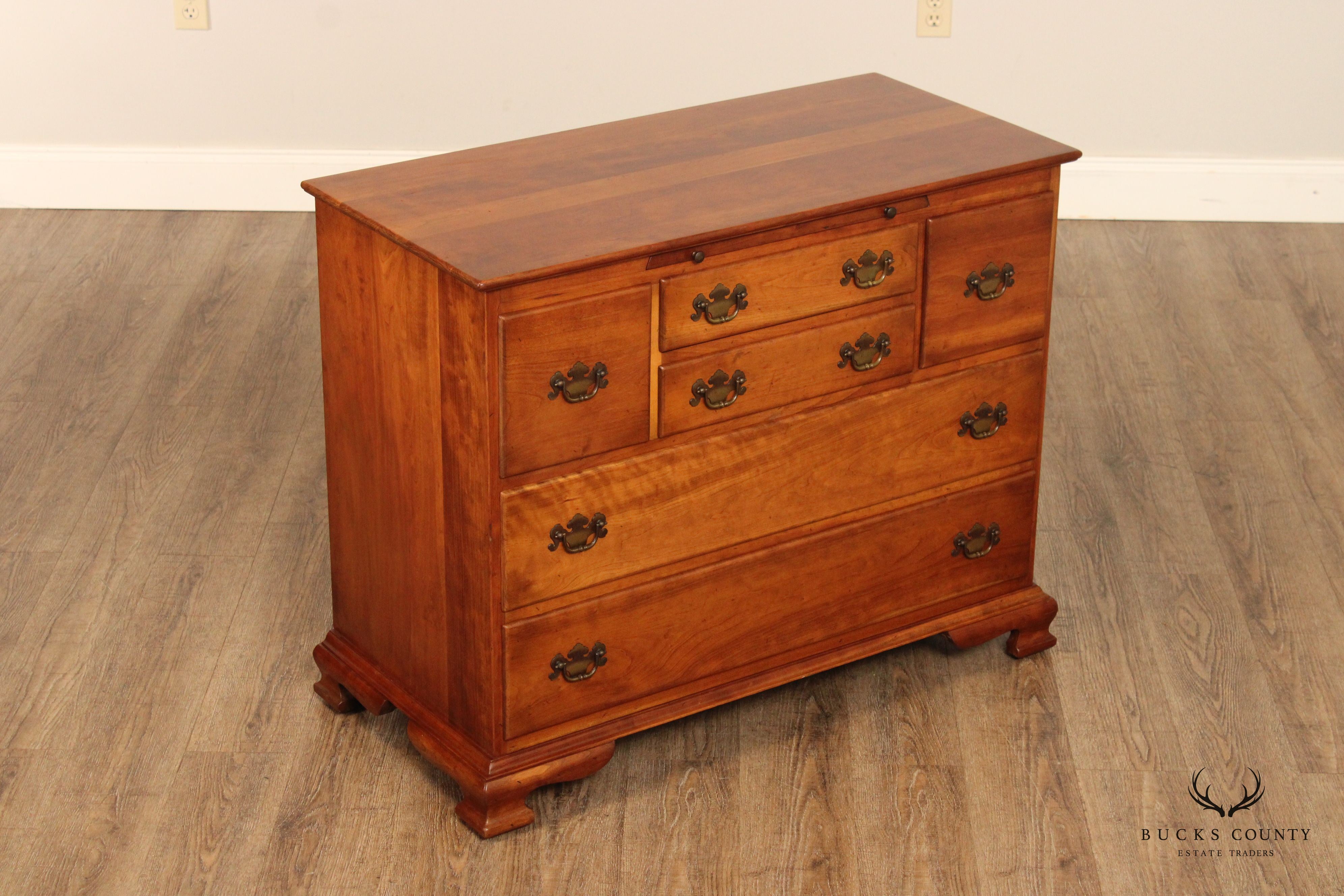 Stickley Early American Style Cherry Chest of Drawers