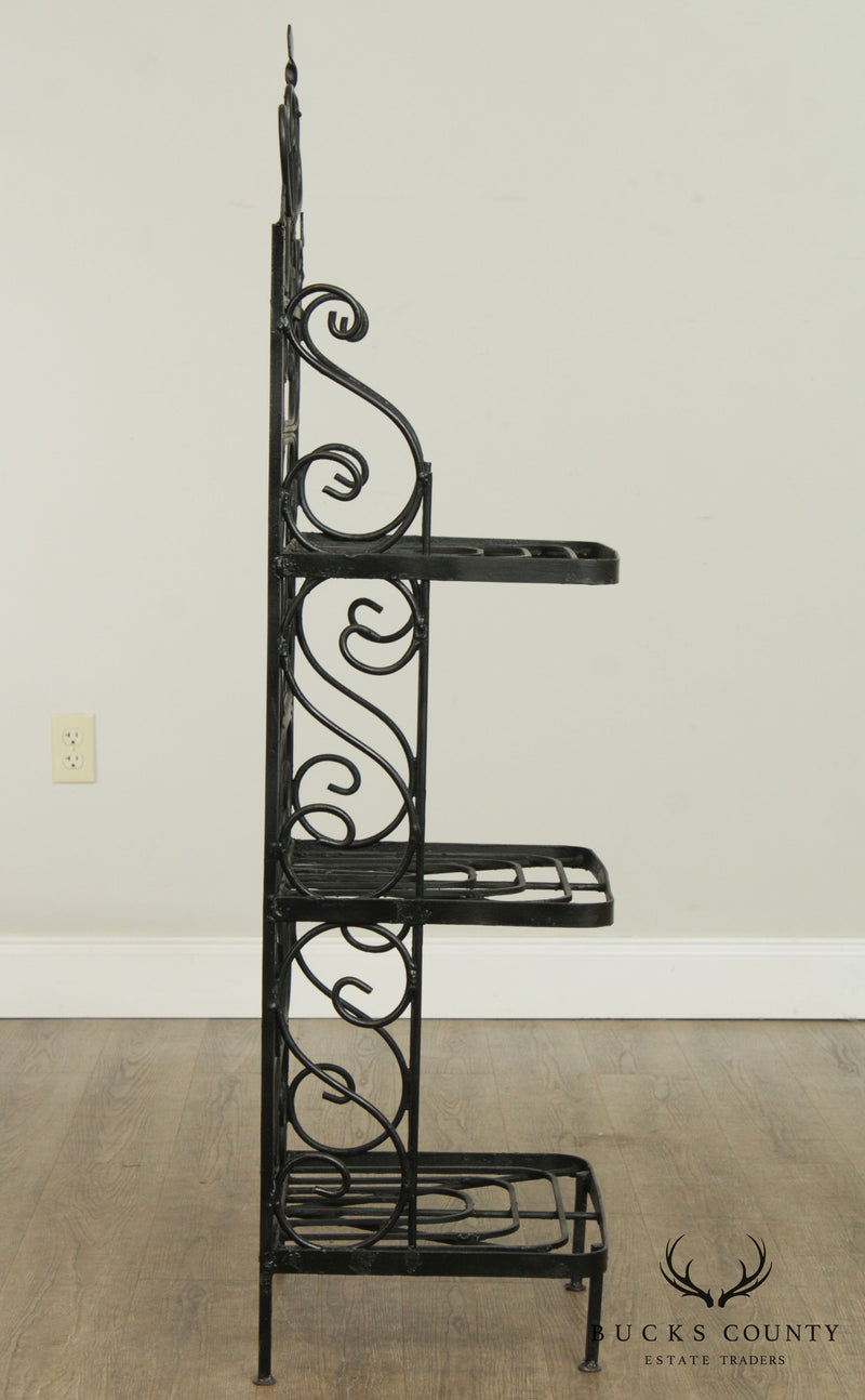 Victorian Style Cast Iron Three-Tier Plant Stand or Small Etagere – Bucks  County Estate Traders