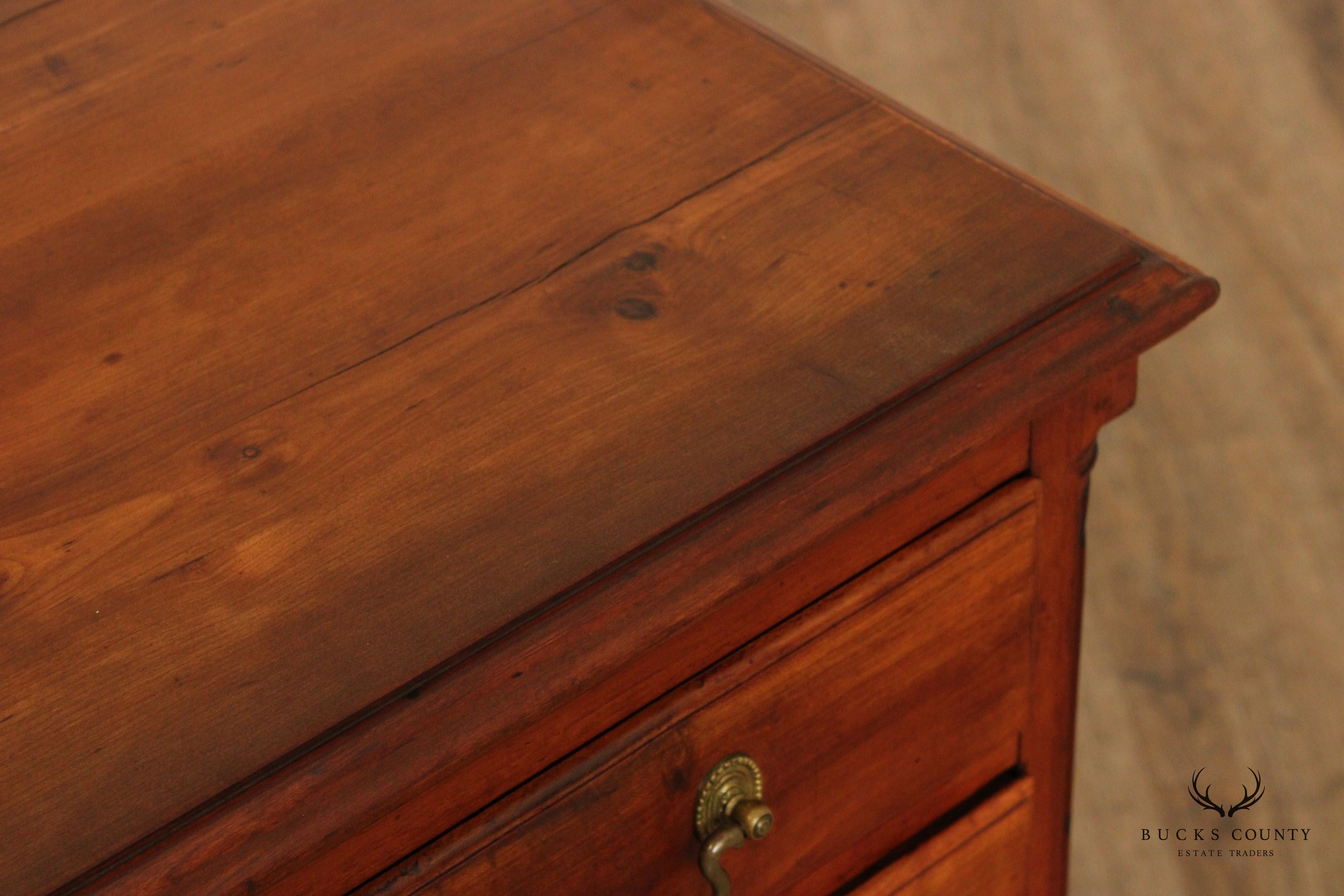 Antique Chippendale Cherry Chest of Drawers