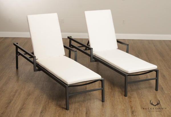 Janus et Cie. Duo Collection Pair of Outdoor Chaise Lounges