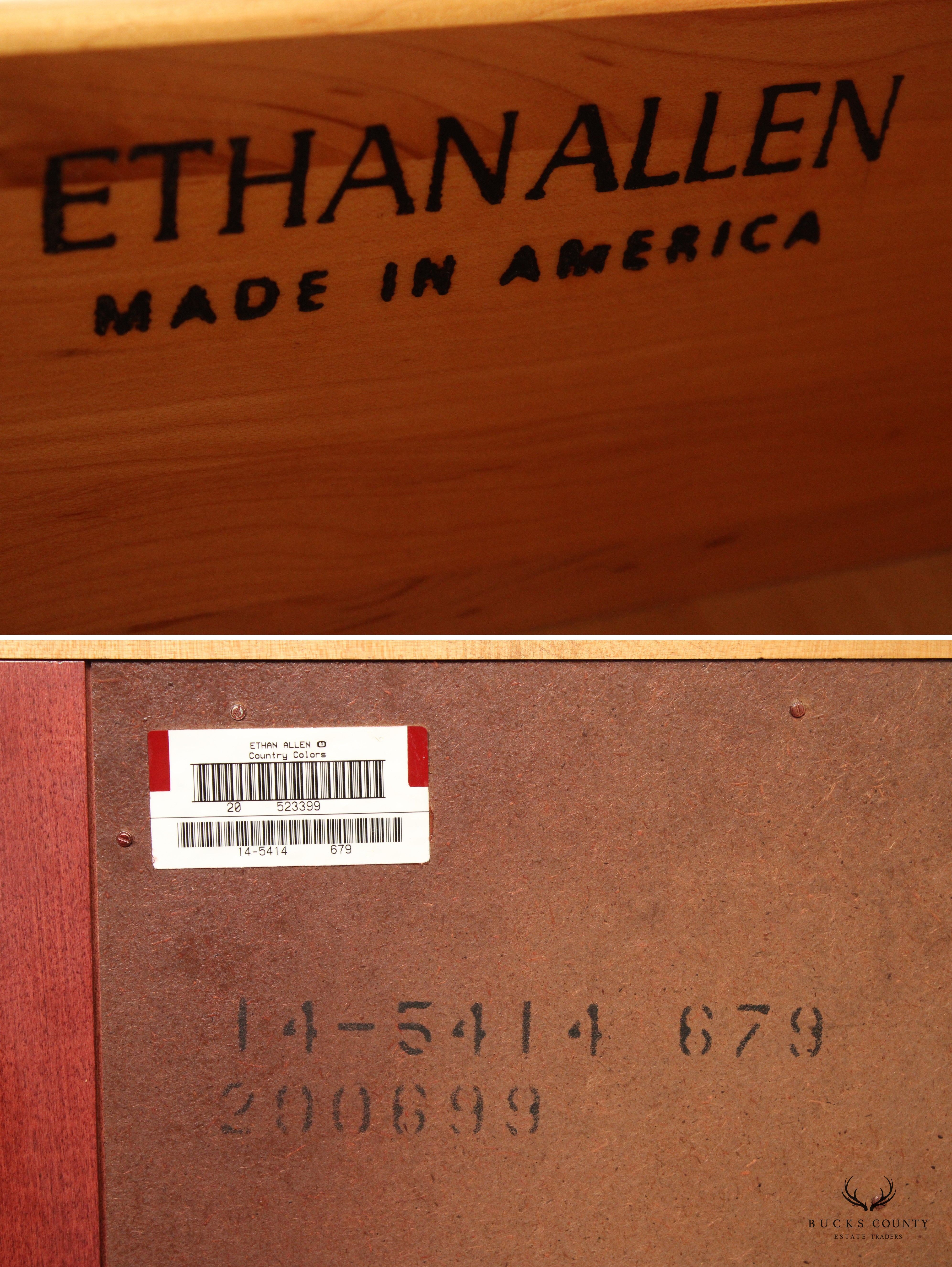 ETHAN ALLEN COUNTRY COLORS MAPLE LINGERIE CHEST