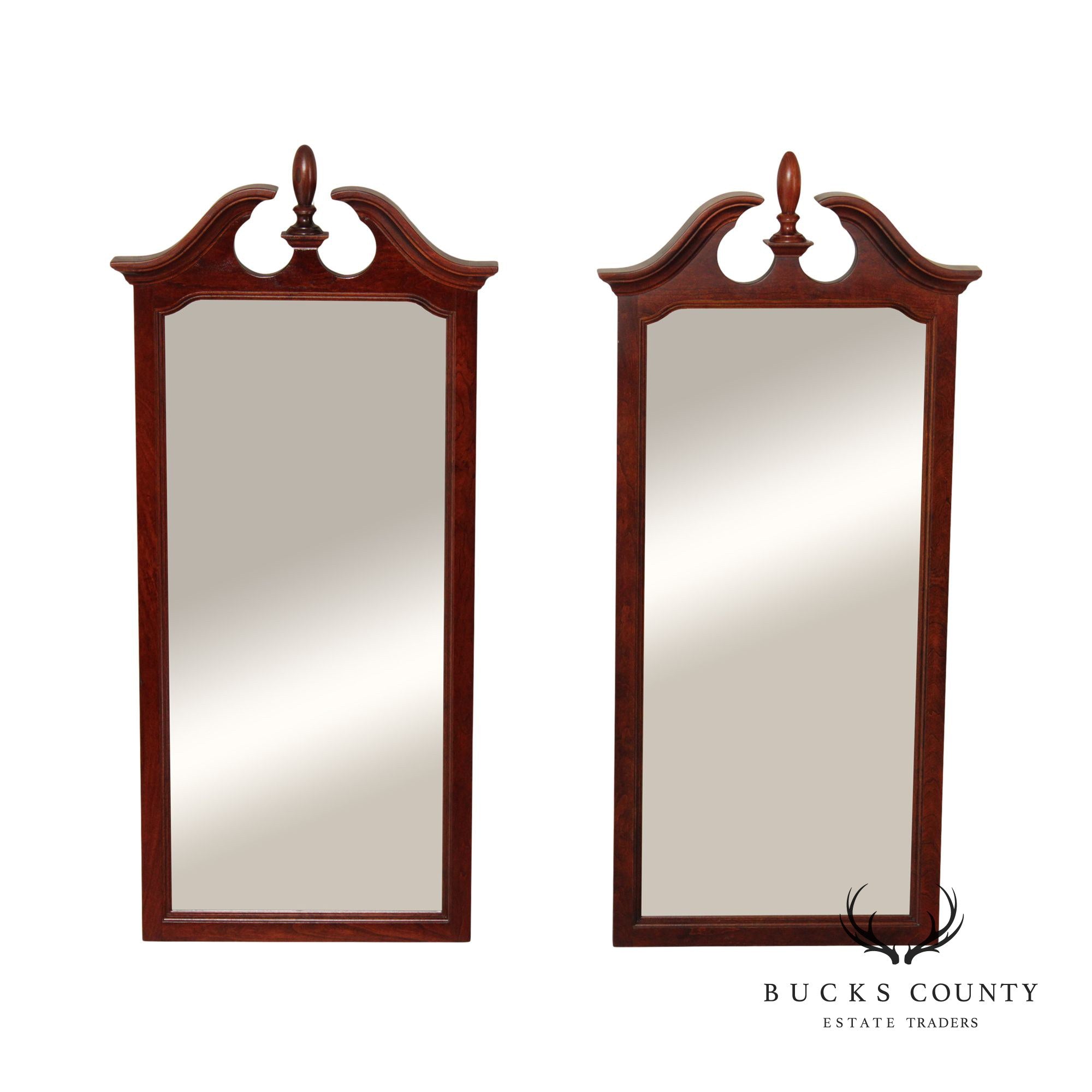 Pennsylvania House Traditional Pair of Cherry Wall Mirrors