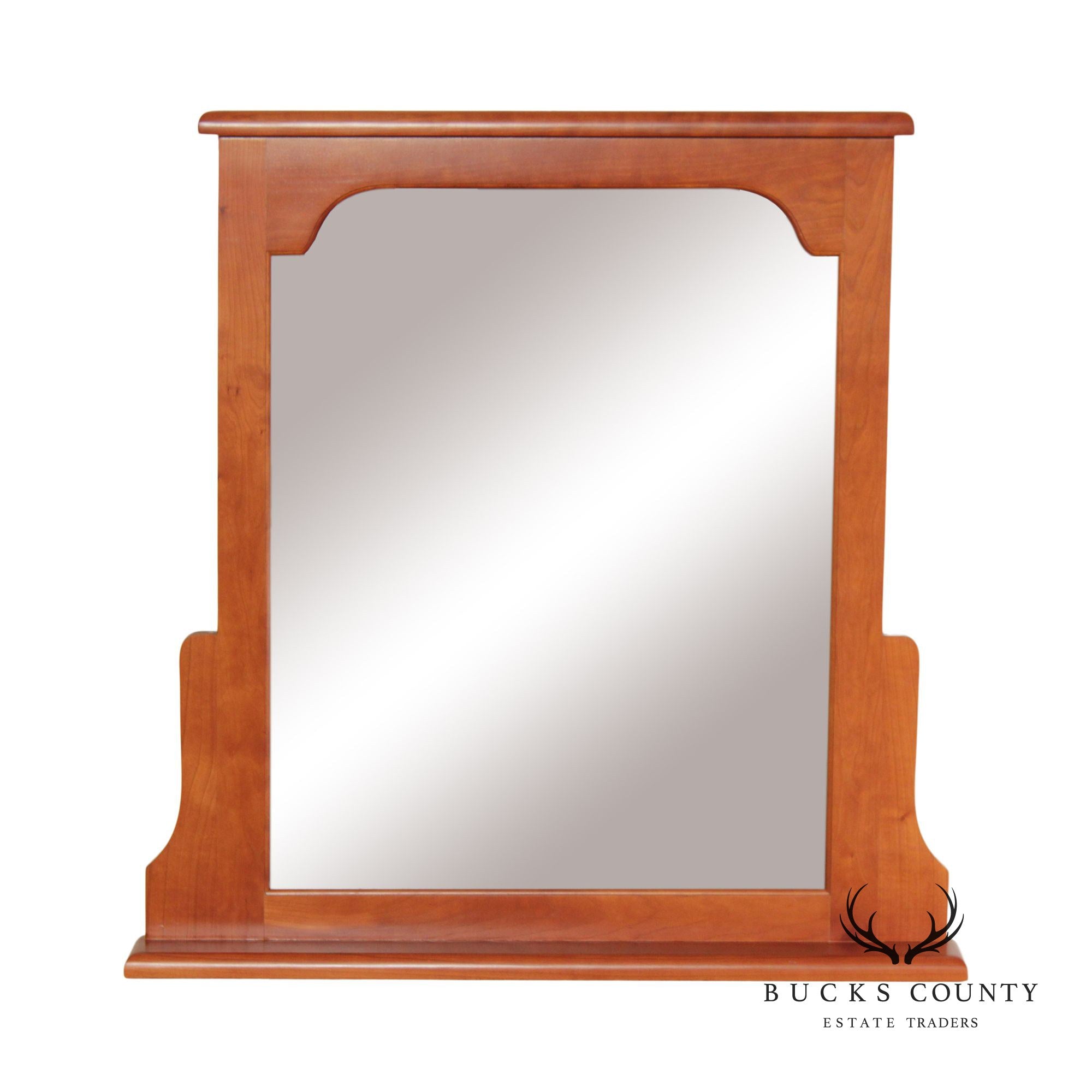 Stuart David Solid Cherry Frame Wall Mirror