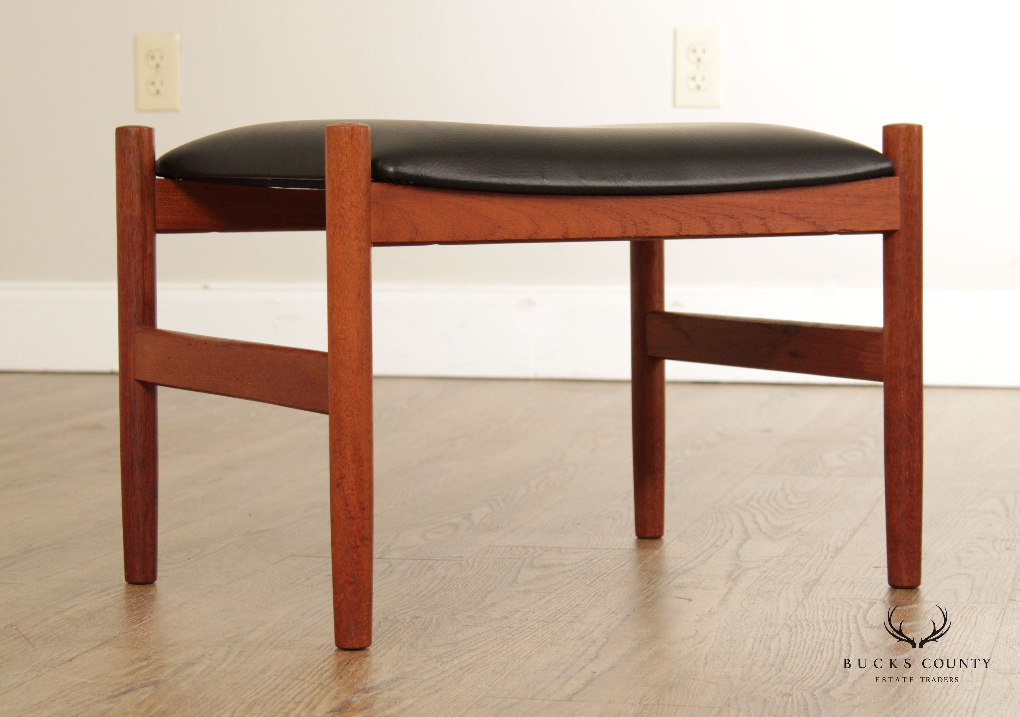 Spøttrup Danish Modern Teak Stool