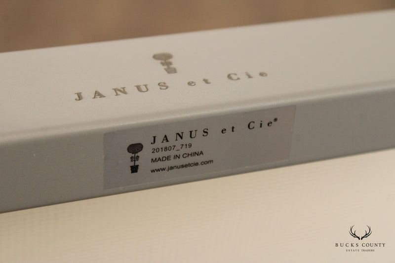 Janus Et Cie 'Koko II' Set of Four Aluminum And Mesh Barstools
