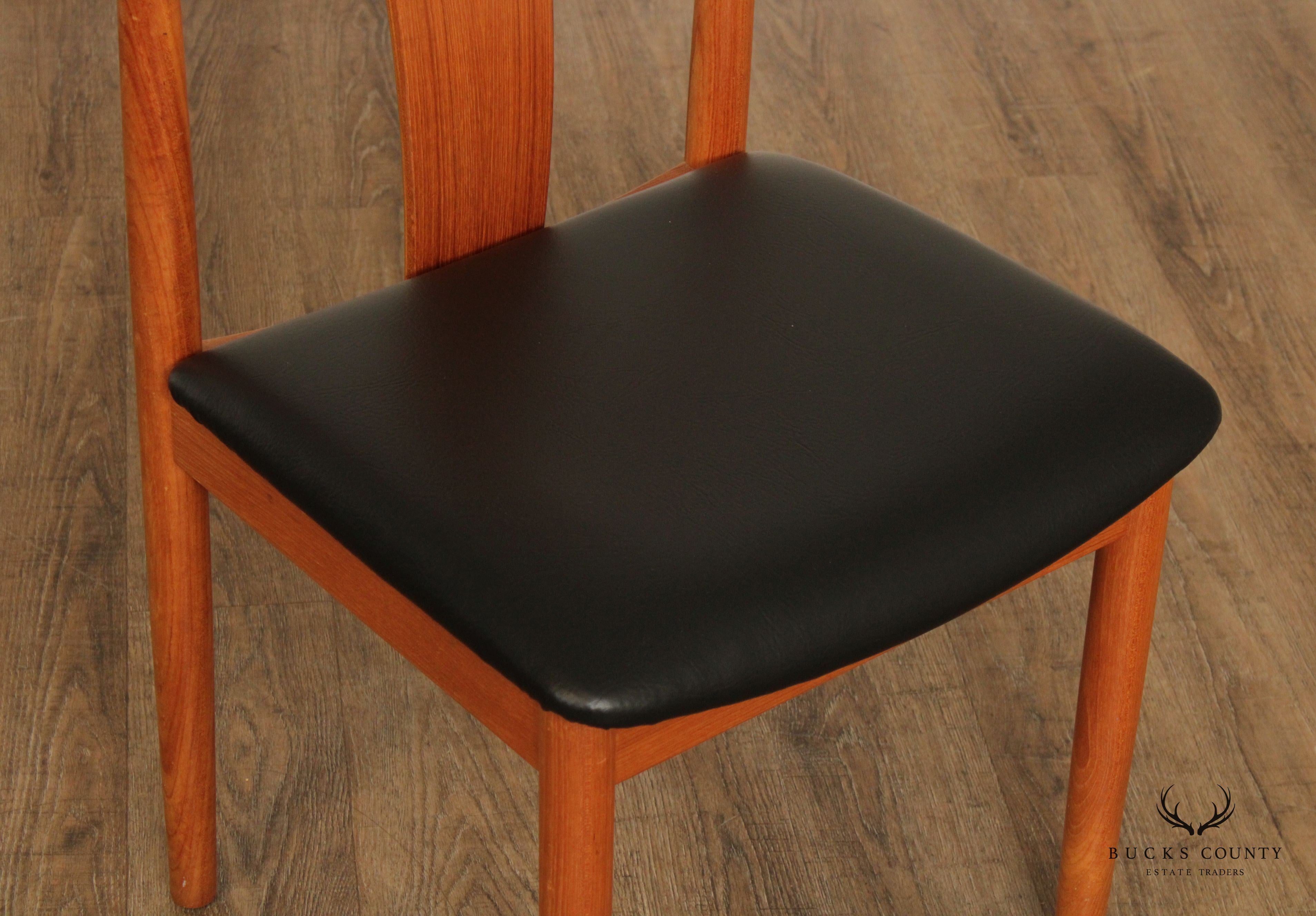 Danish Modern Teak Side Chair