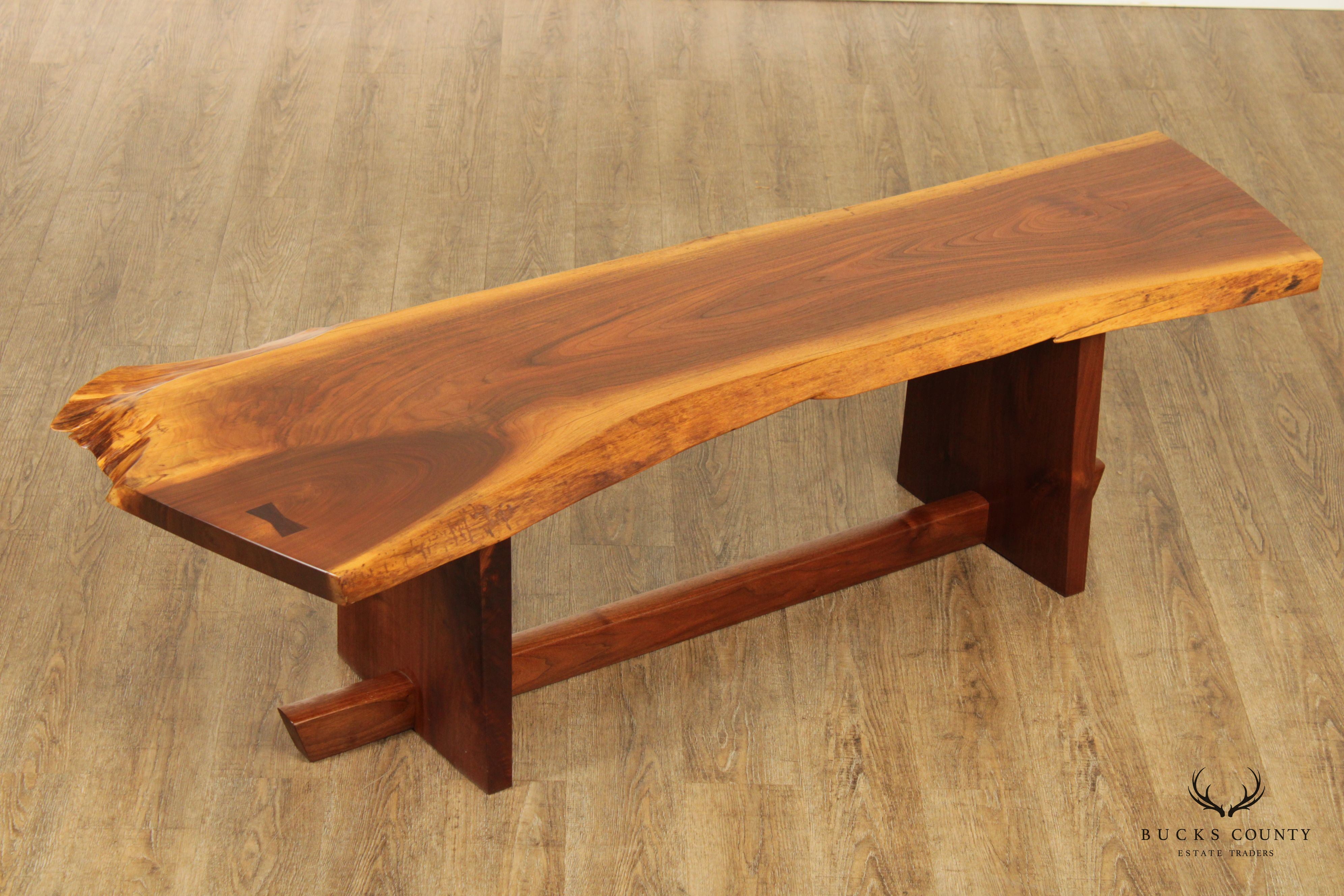 Mira Nakashima Studio Crafted Walnut Bench Or Coffee Table