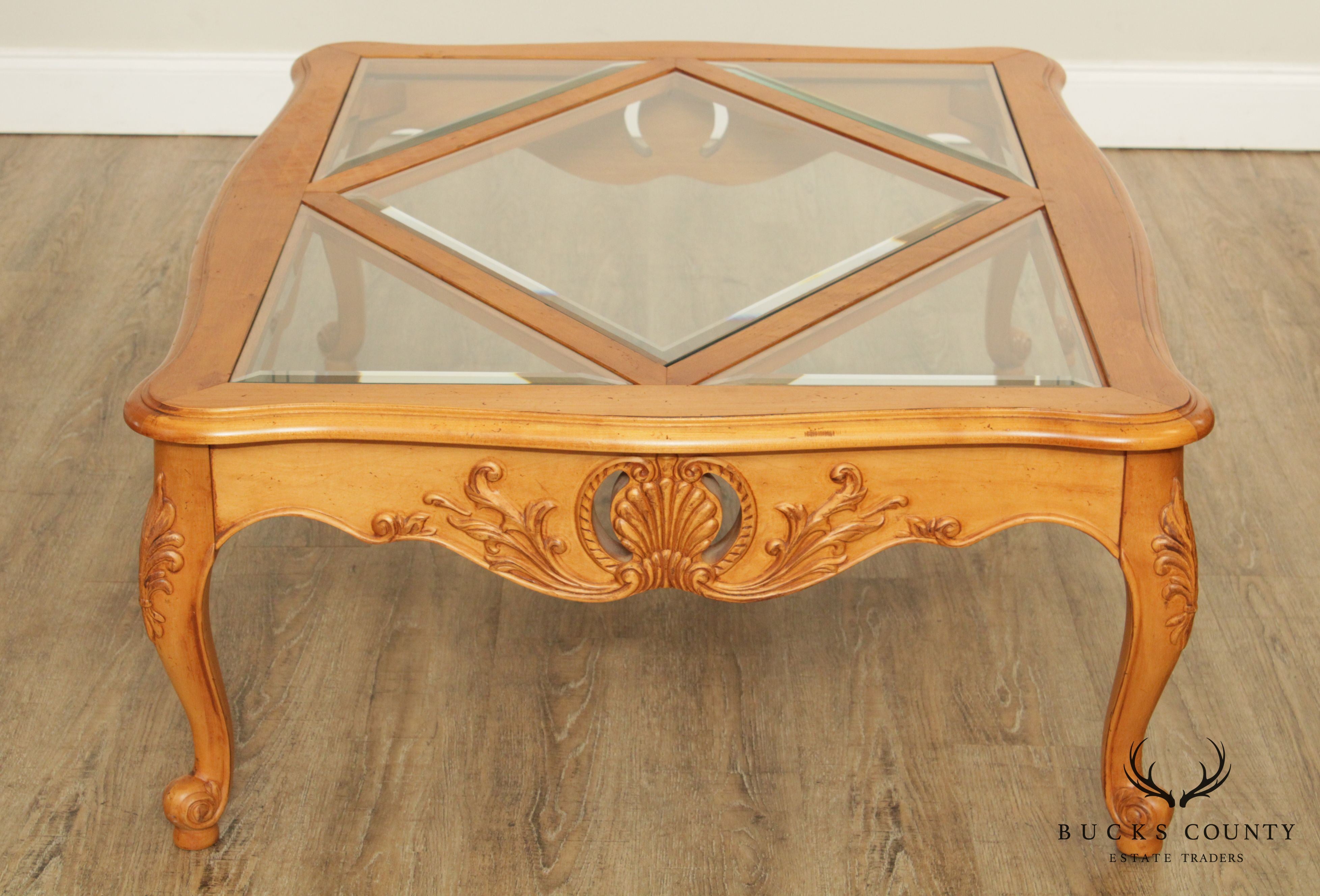 Ethan Allen Legacy Collection French Louis XV Style Coffee Table