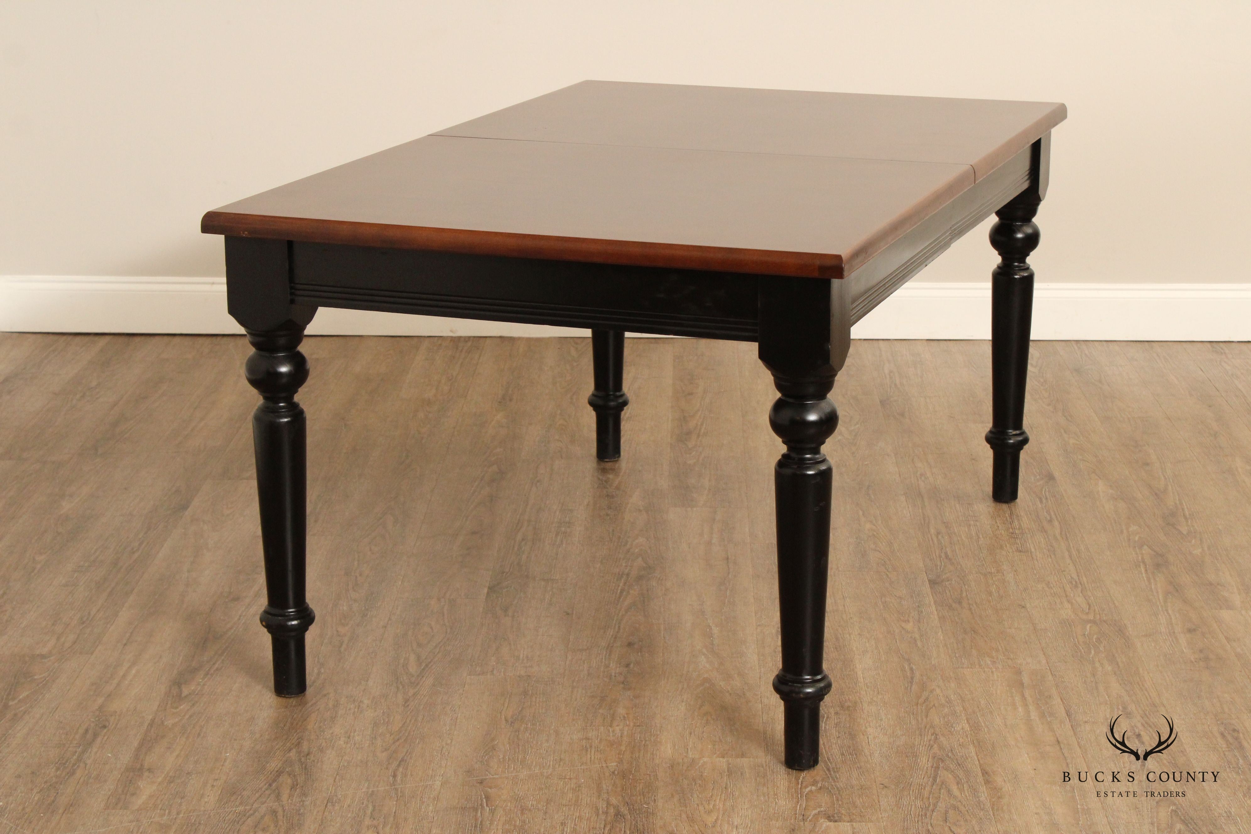 Farmhouse Style Expandable Dining Table