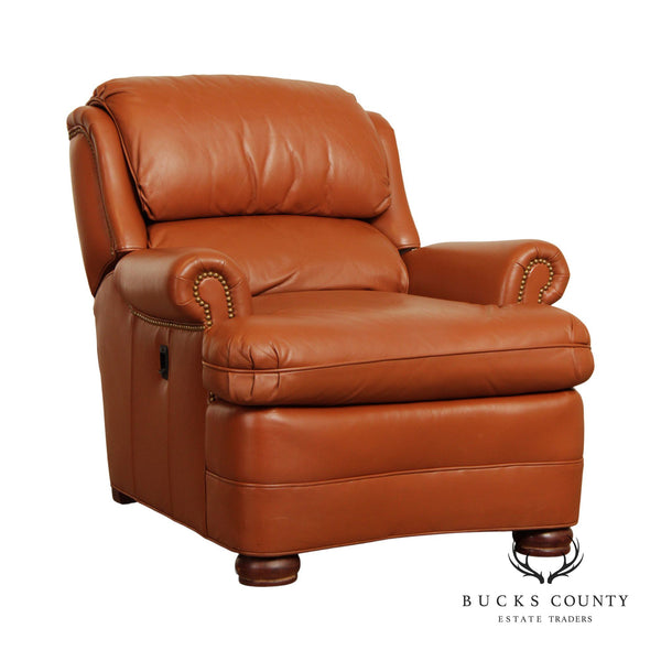 Hancock & Moore Leather Reclining Lounge Chair