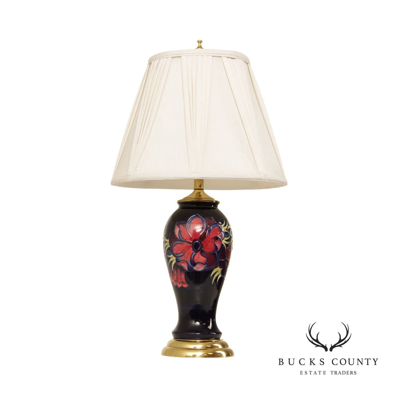 Shoal Creek Lighting Cloisonne Style Floral Porcelain Table Lamp