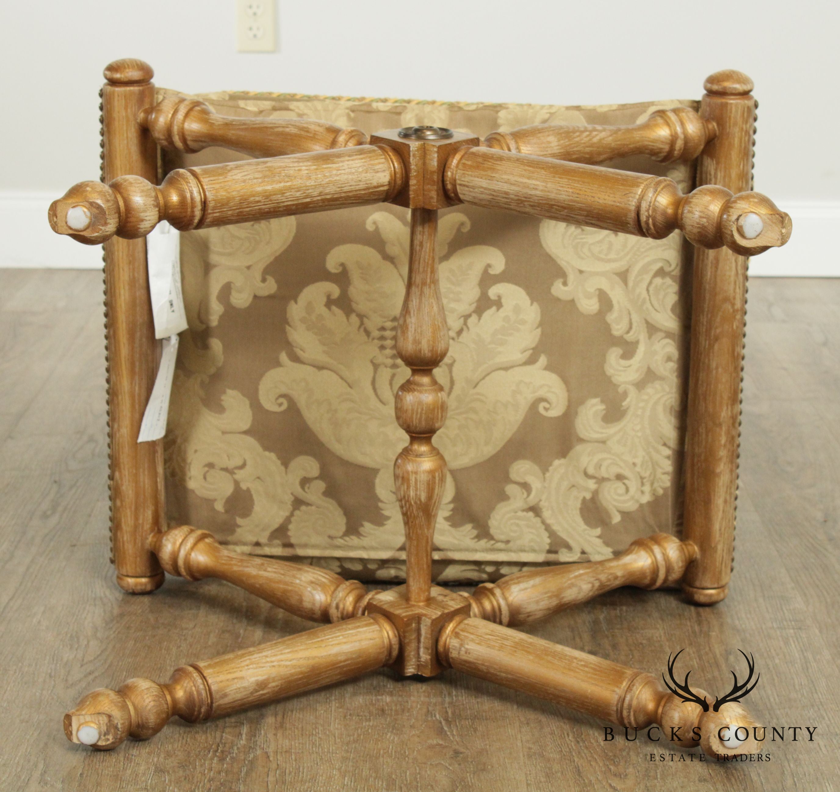 Lillian August Regency Style X Base Pair Benches