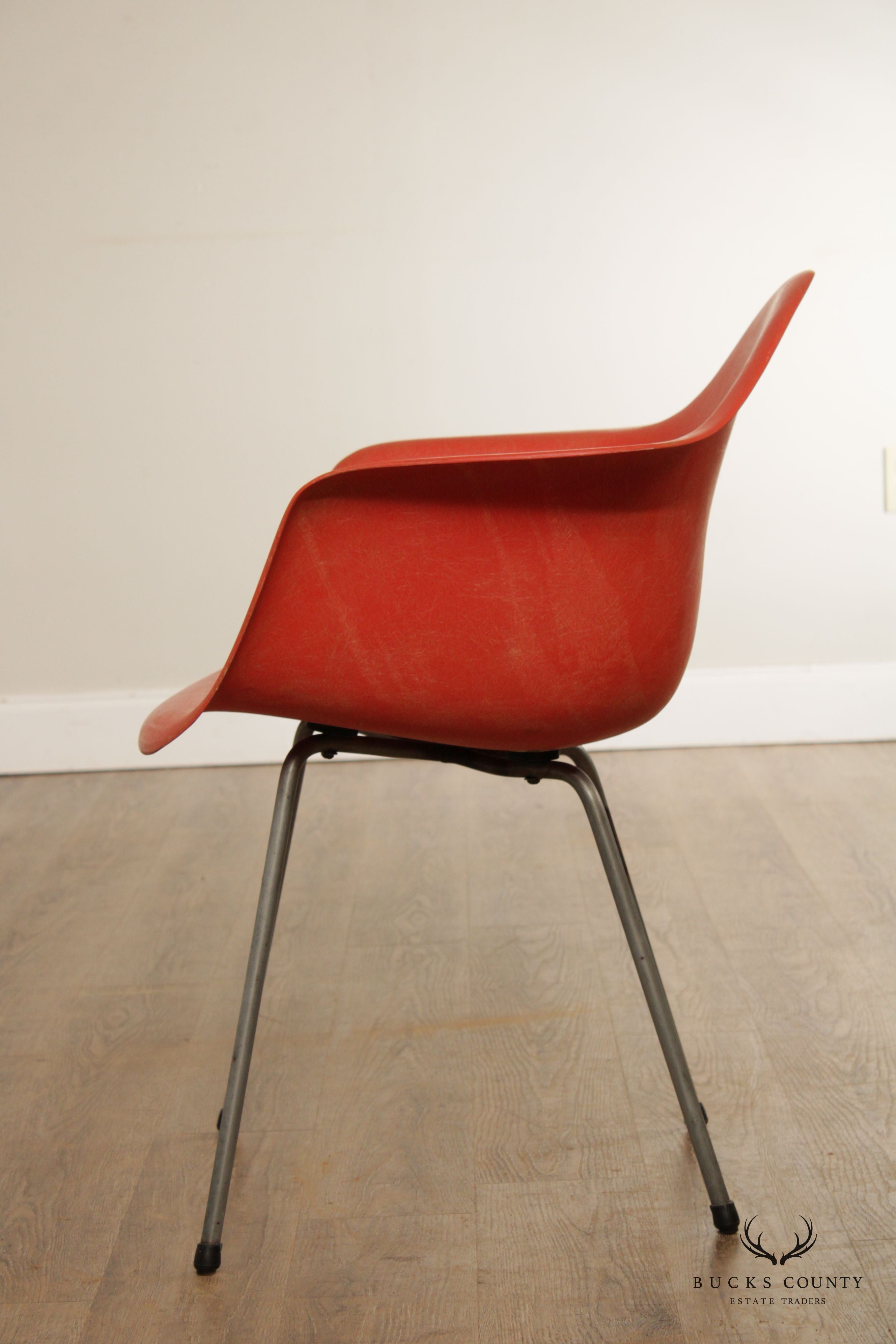 Mid Century Modern Eames Style Shell Armchair