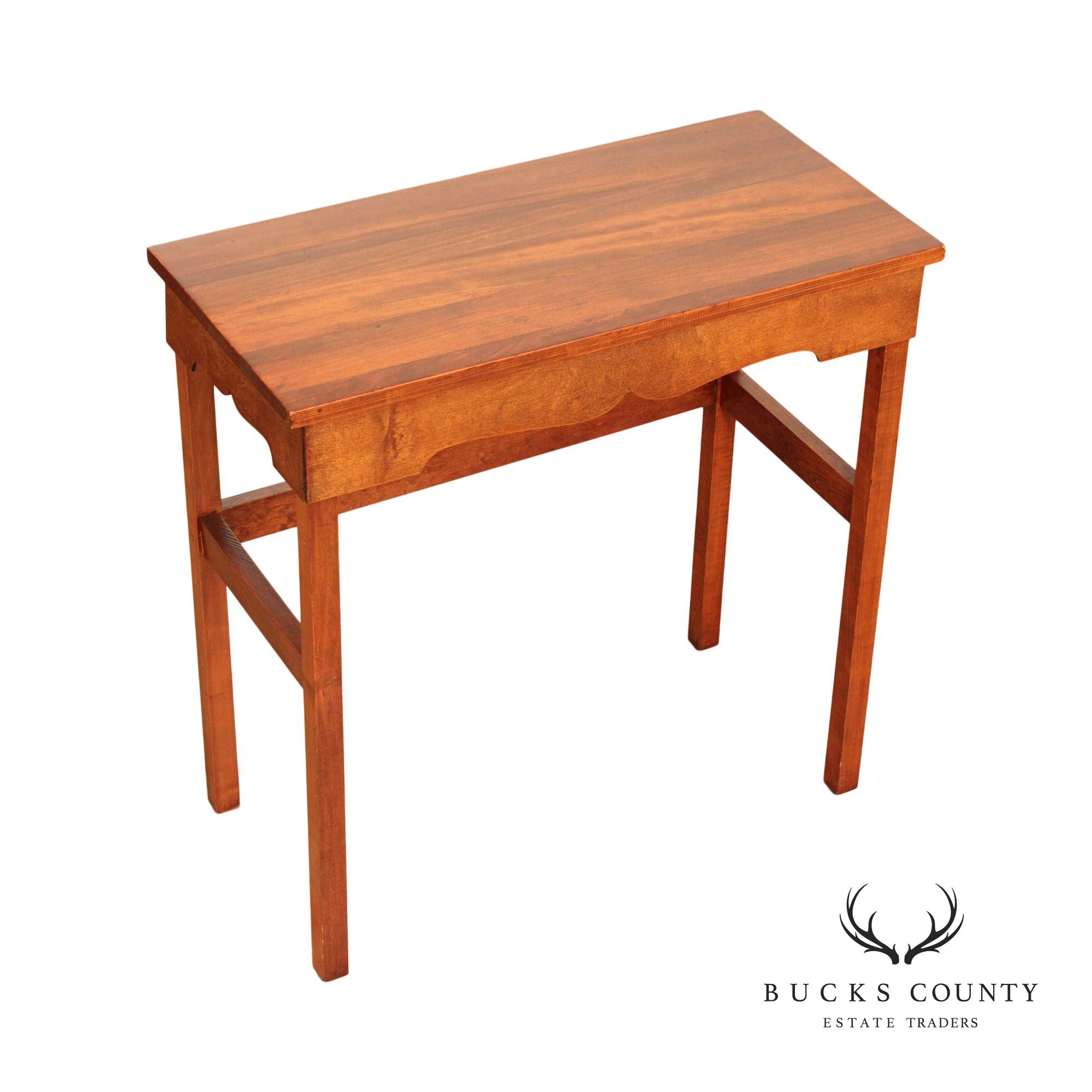 Studio Crafted Traditional Maple Writing Desk