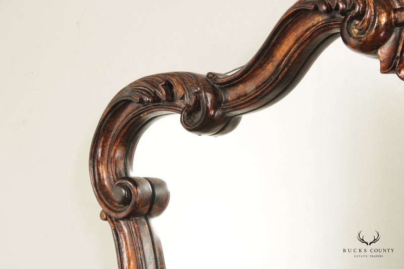 Italian Provincial Style Over-Mantel or Fireplace Mirror