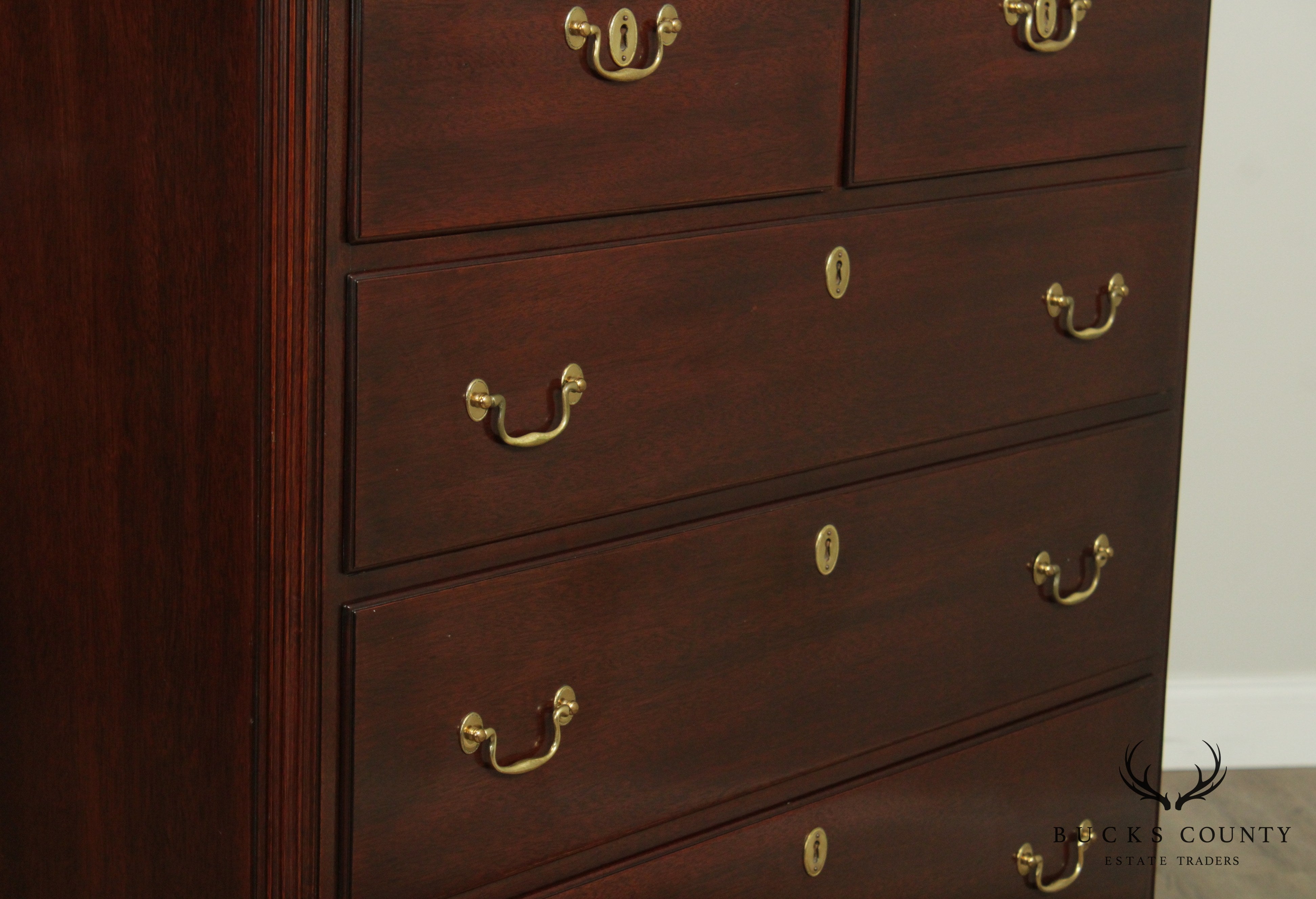 Kindel Winterthur Collection Mahogany Chippendale Style High Chest