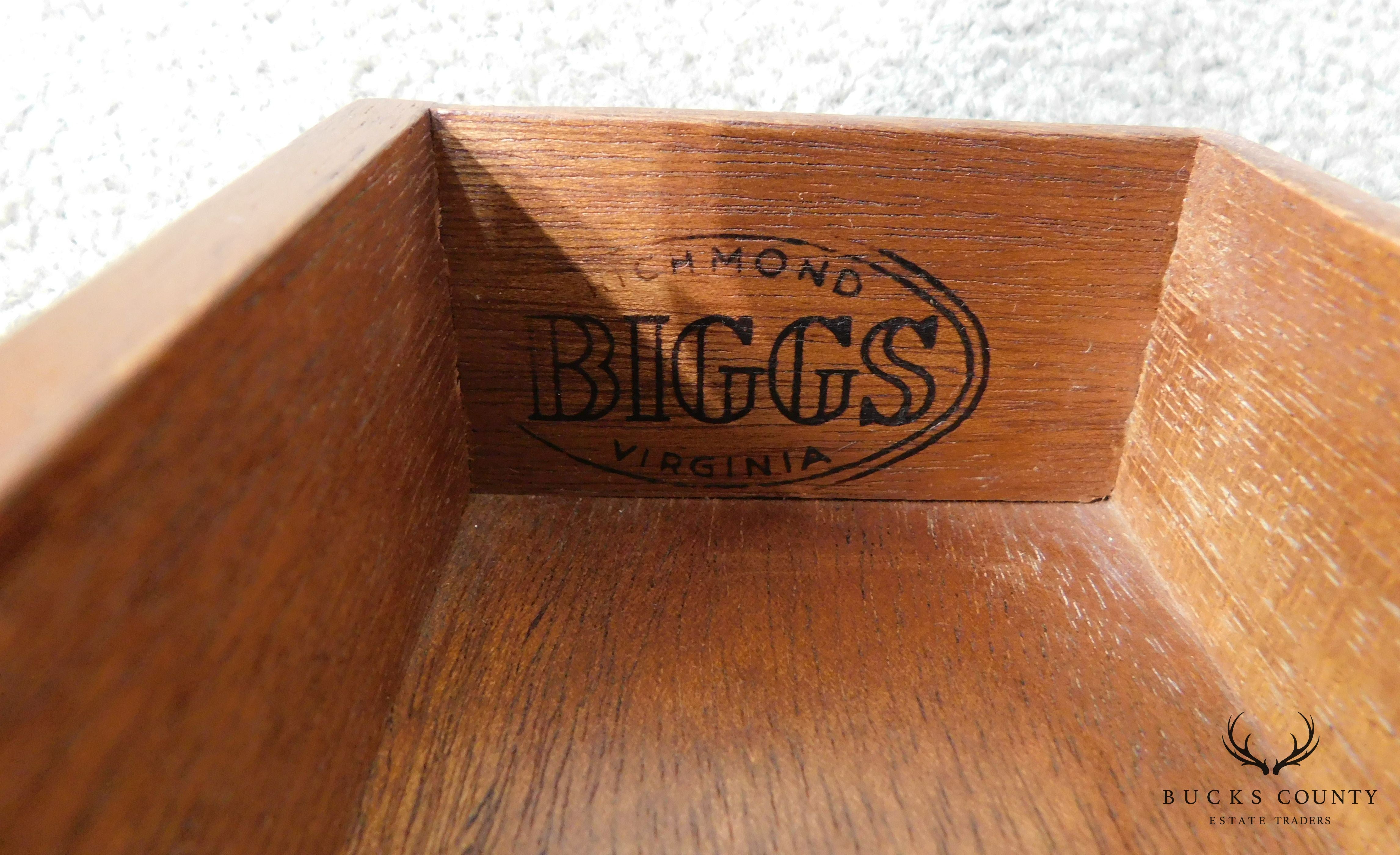 Biggs Thomas Jefferson Reproduction Georgian Mahogany Wig Stand No. 2090