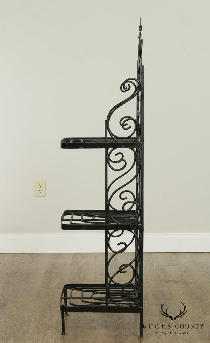 Victorian Style Cast Iron Three-Tier Plant Stand or Small Etagere – Bucks  County Estate Traders